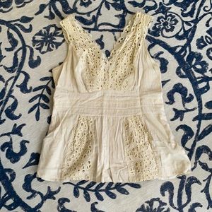 Anthropologie Floreat top - tag cut fits like 6